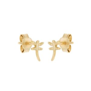 Par Pendientes Libeฬlula ORO Par Pendientes Libeฬlula ORO