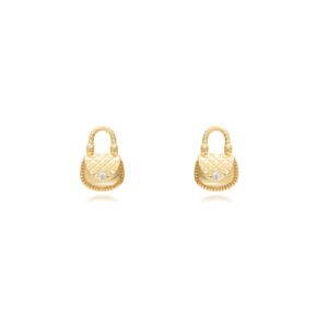 Pendiente Bolso ORO Pendiente Bolso ORO