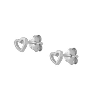 Pendiente Silueta Corazoฬn PLATA Pendiente Silueta Corazoฬn PLATA