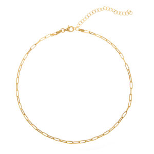 Choker Cadena Eslaboฬn ORO Choker Cadena Eslaboฬn ORO