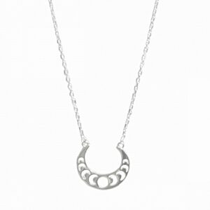 Collar Fases Lunares PLATA Collar Fases Lunares PLATA