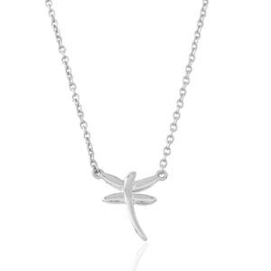 Collar Libeฬlula PLATA Collar Libeฬlula PLATA