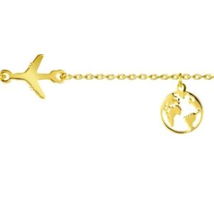 Collar Mundo + Avioฬn ORO Collar Mundo + Avioฬn ORO