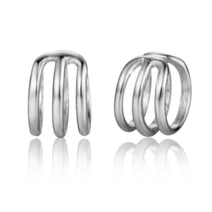 Earcuff 3 Liฬneas PLATA Earcuff 3 Liฬneas PLATA