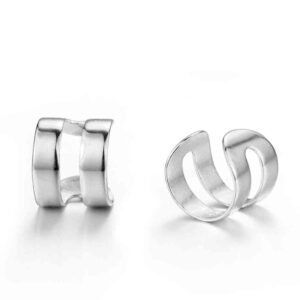 Earcuff Doble PLATA Earcuff Doble PLATA