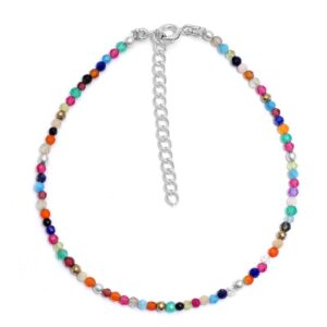 Pulsera Minerals Multipiedras PLATA Pulsera Minerals Multipiedras PLATA